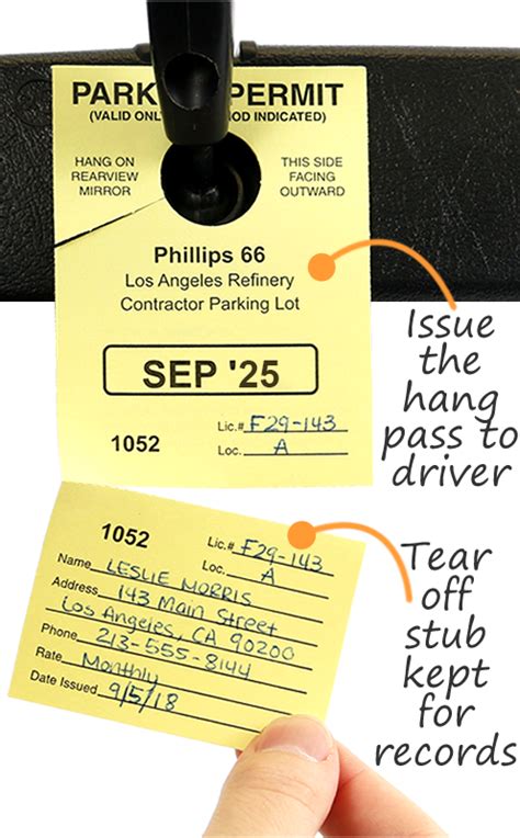 Monthly Parking Permits .